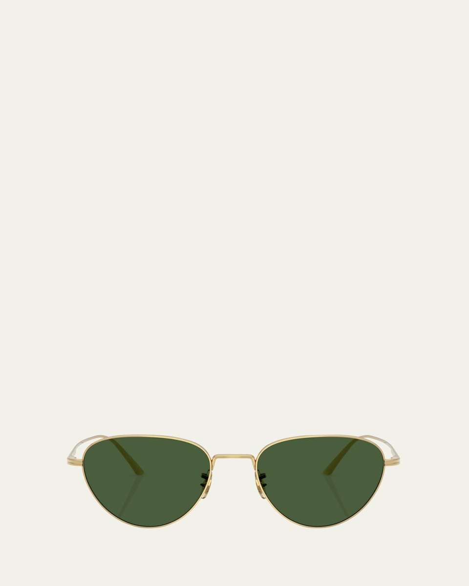 1991C Steel Aviator Sunglasses
